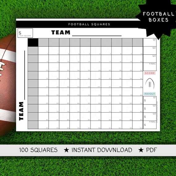 100 squares printable