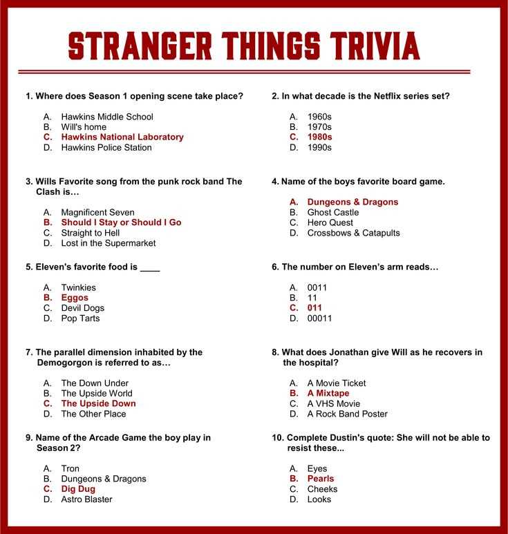 1960 trivia questions and answers printable