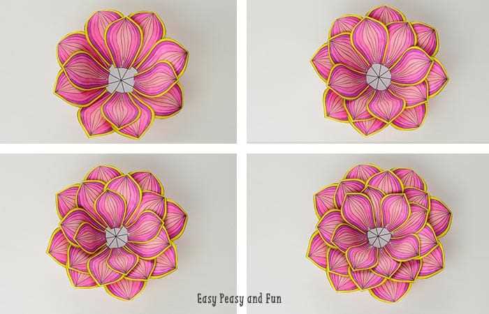 3d flower printable