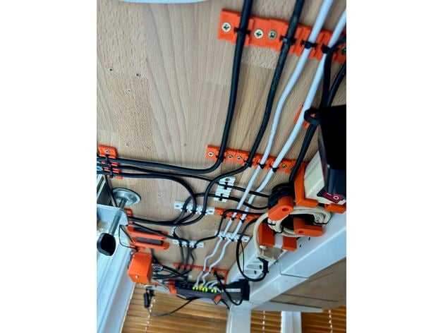 3d printable cable management 3d printable cable management