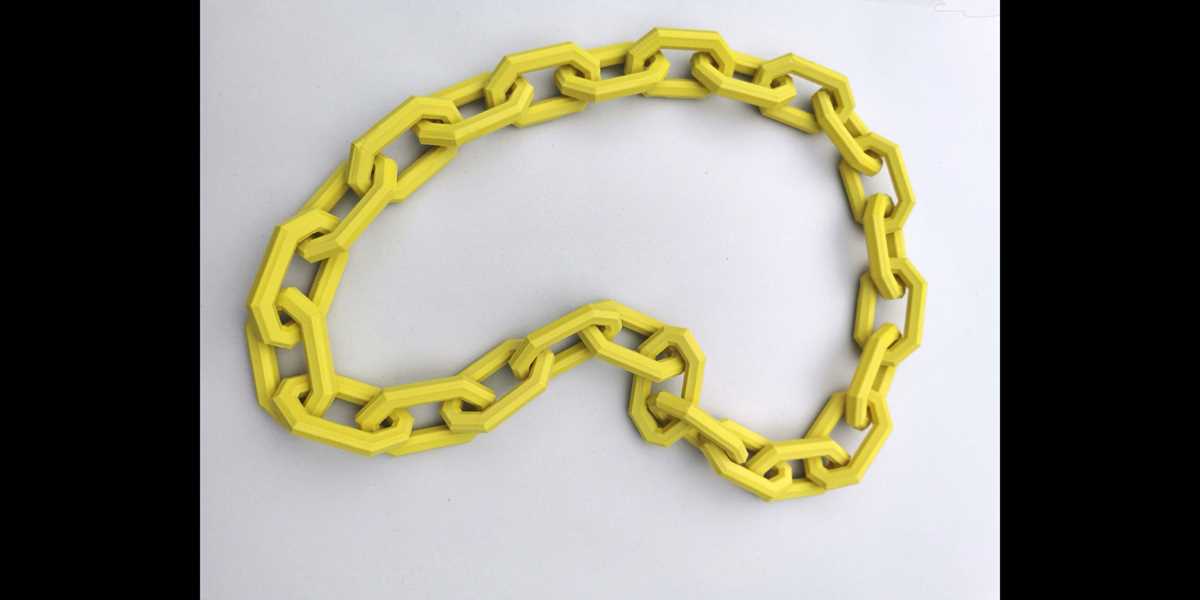 3d printable chain 3d printable chain