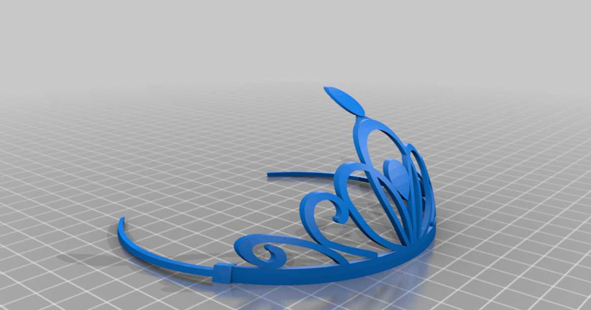 3d printable crown 3d printable crown