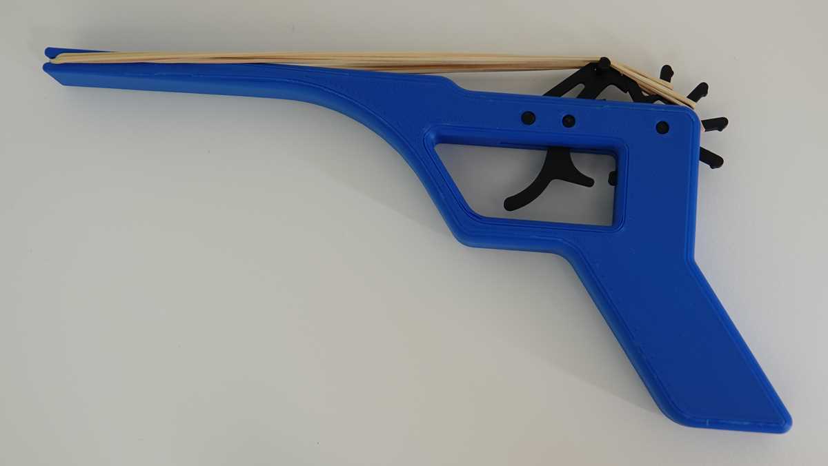 3d printable rubber band gun 3d printable rubber band gun