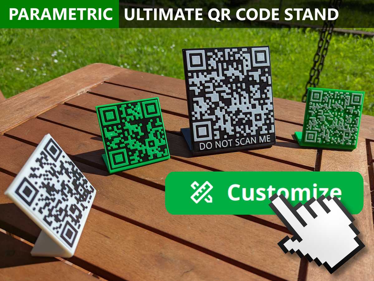 3d printable qr code