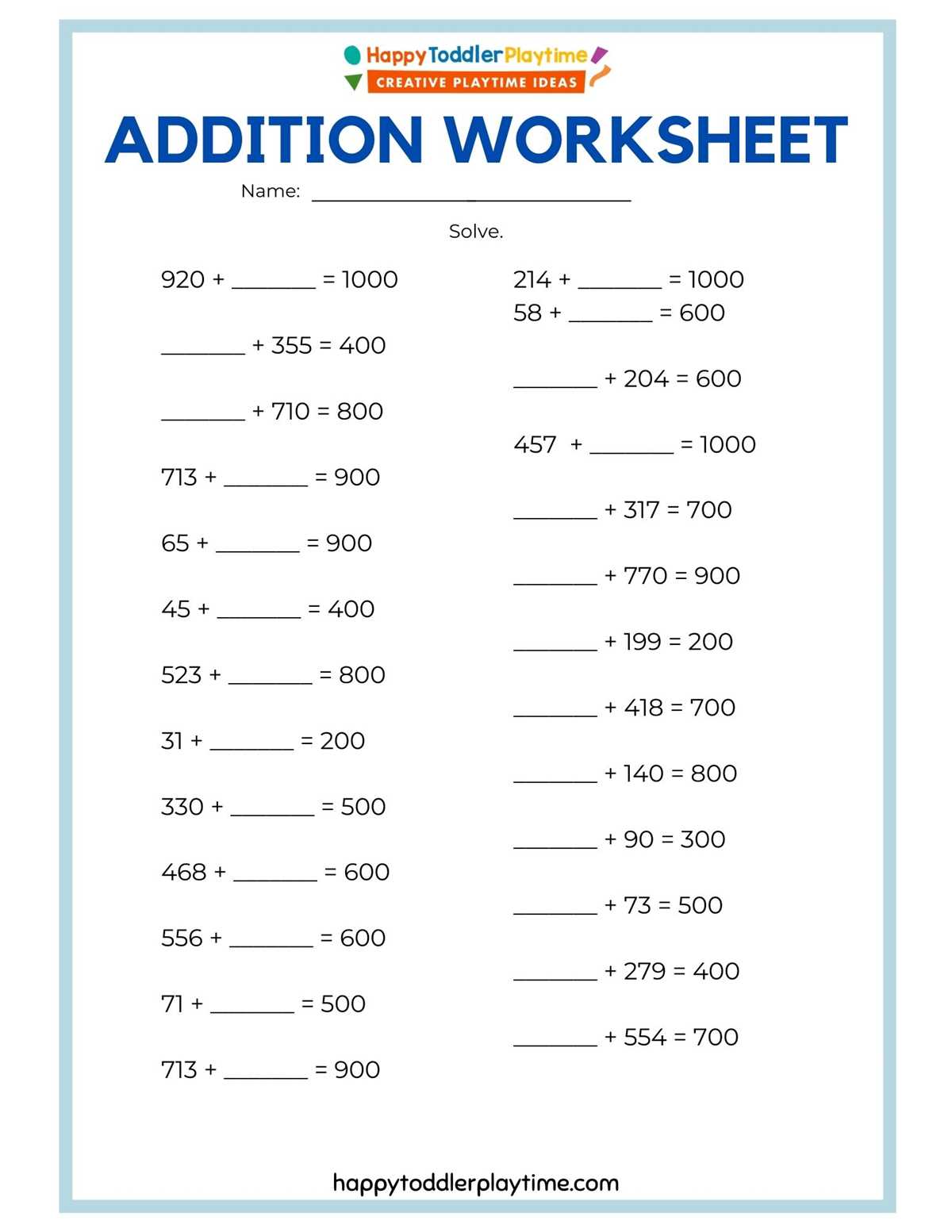 4th grade math printables 4th grade math printables