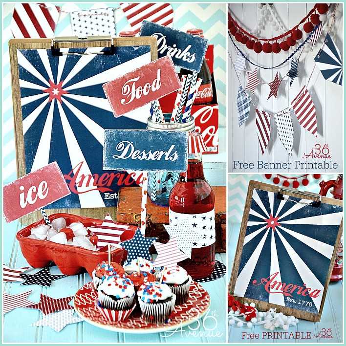 4th of july printables free 4th of july printables free