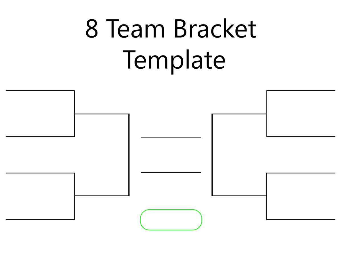 8 team double elimination bracket printable 8 team double elimination bracket printable