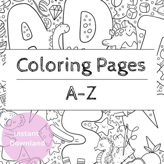 abc coloring sheets printable