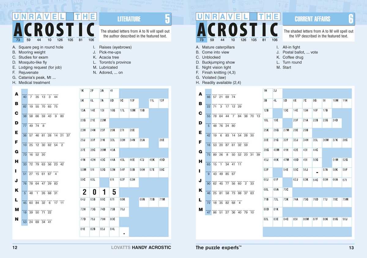 acrostic puzzles printable acrostic puzzles printable