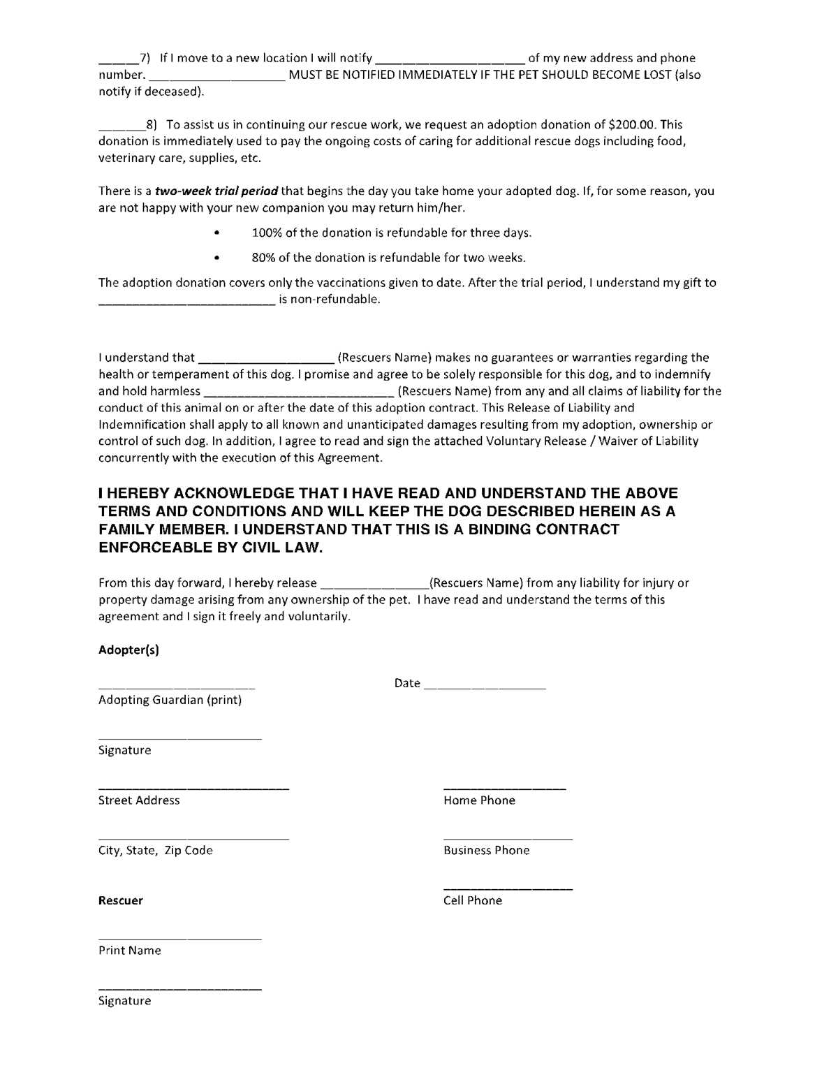 agreement printable puppy contract agreement printable puppy contract
