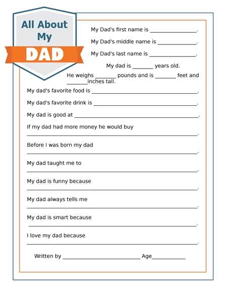 all about my dad printable free all about my dad printable free