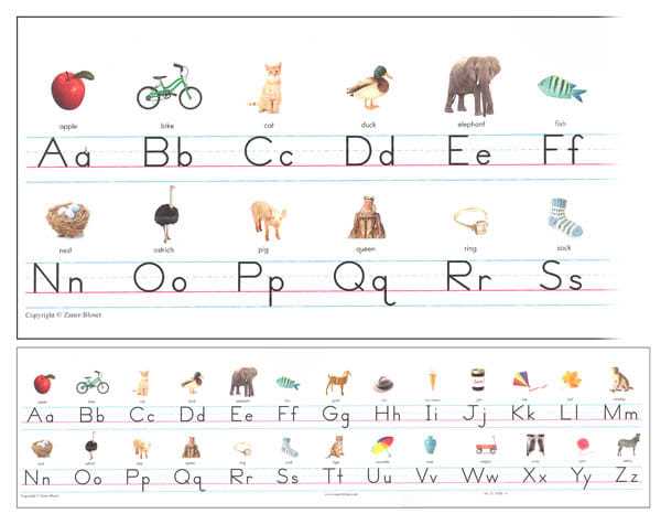 alphabet desk strips printable free alphabet desk strips printable free