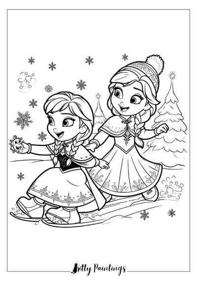 anna and elsa printable coloring pages anna and elsa printable coloring pages