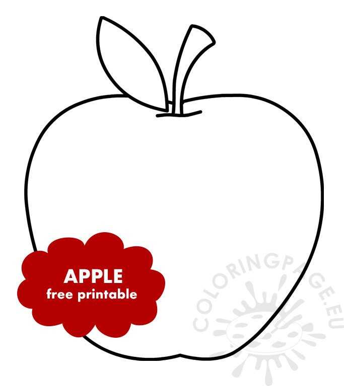 apple stencil printable apple stencil printable