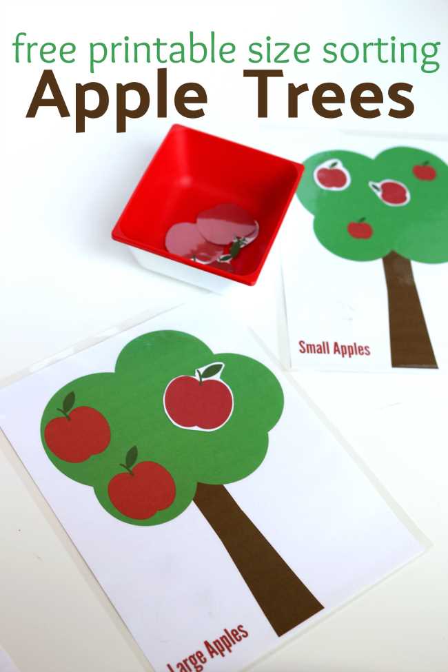 apple tree printable