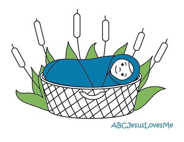 baby moses craft printable baby moses craft printable
