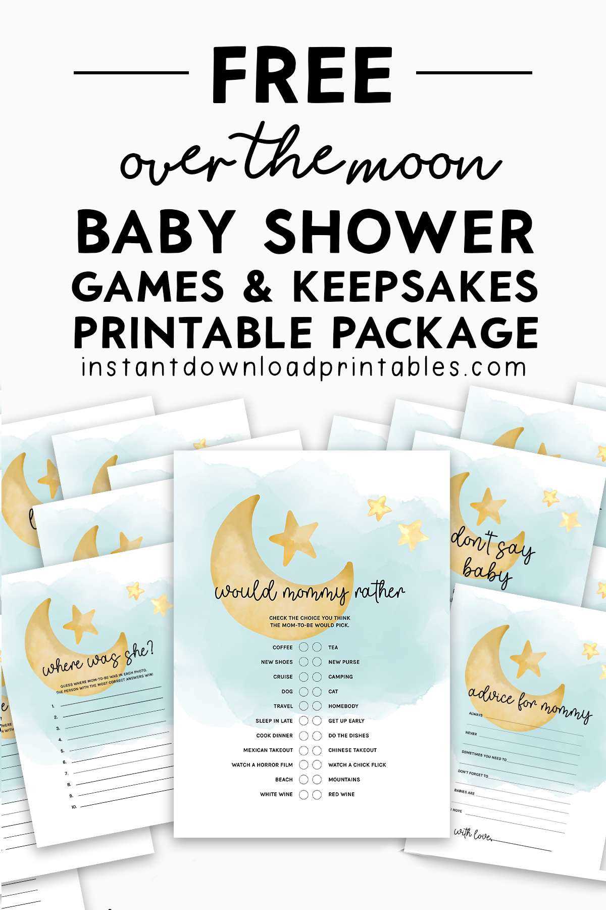 baby shower printables baby shower printables