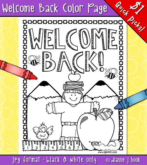 back to school printable coloring pages