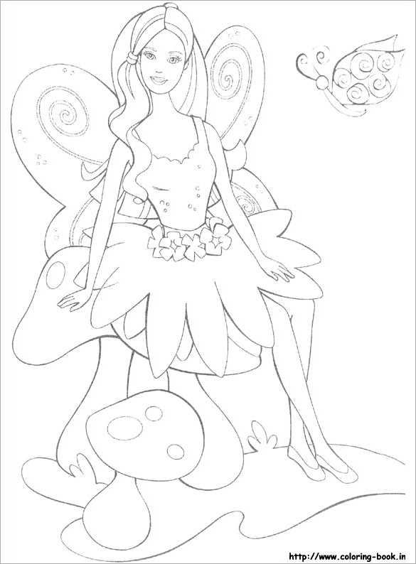 barbie coloring pages printable free barbie coloring pages printable free