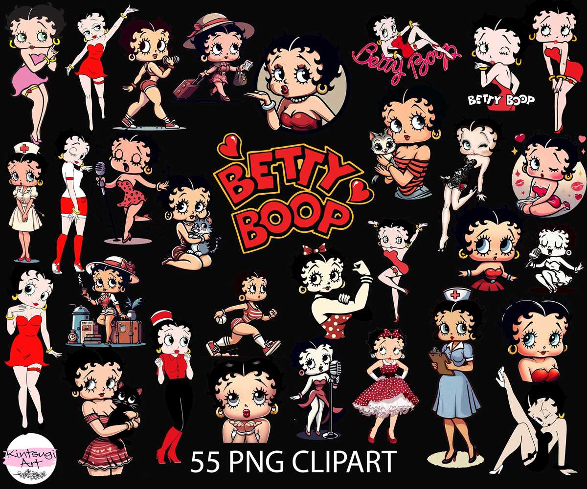betty boop printable