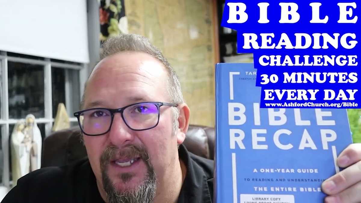 bible recap reading plan printable
