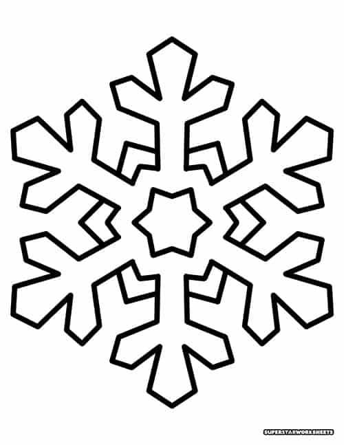 big printable snowflakes big printable snowflakes