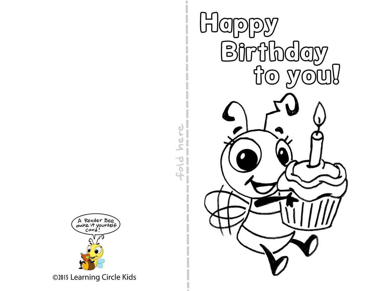 birthday card printable black and white birthday card printable black and white
