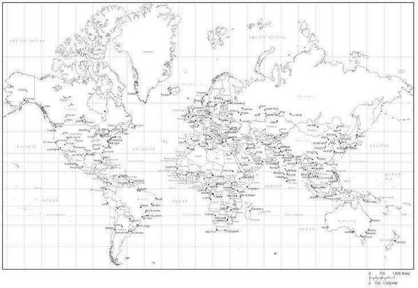black and white world map printable black and white world map printable