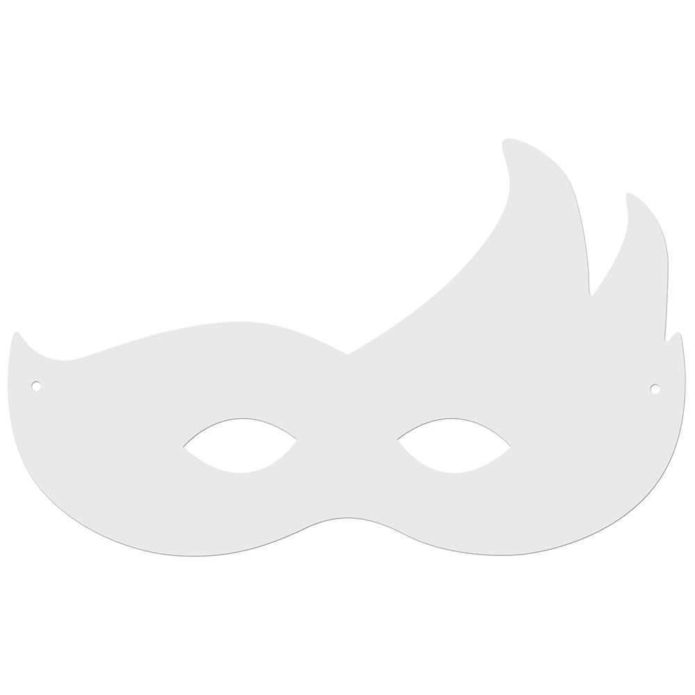 blank mask template printable