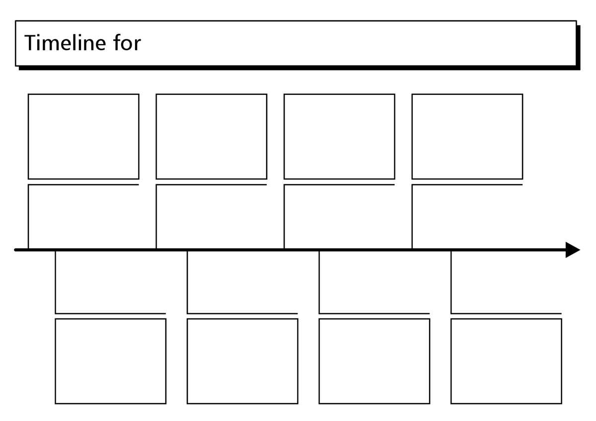 blank timeline template printable blank timeline template printable