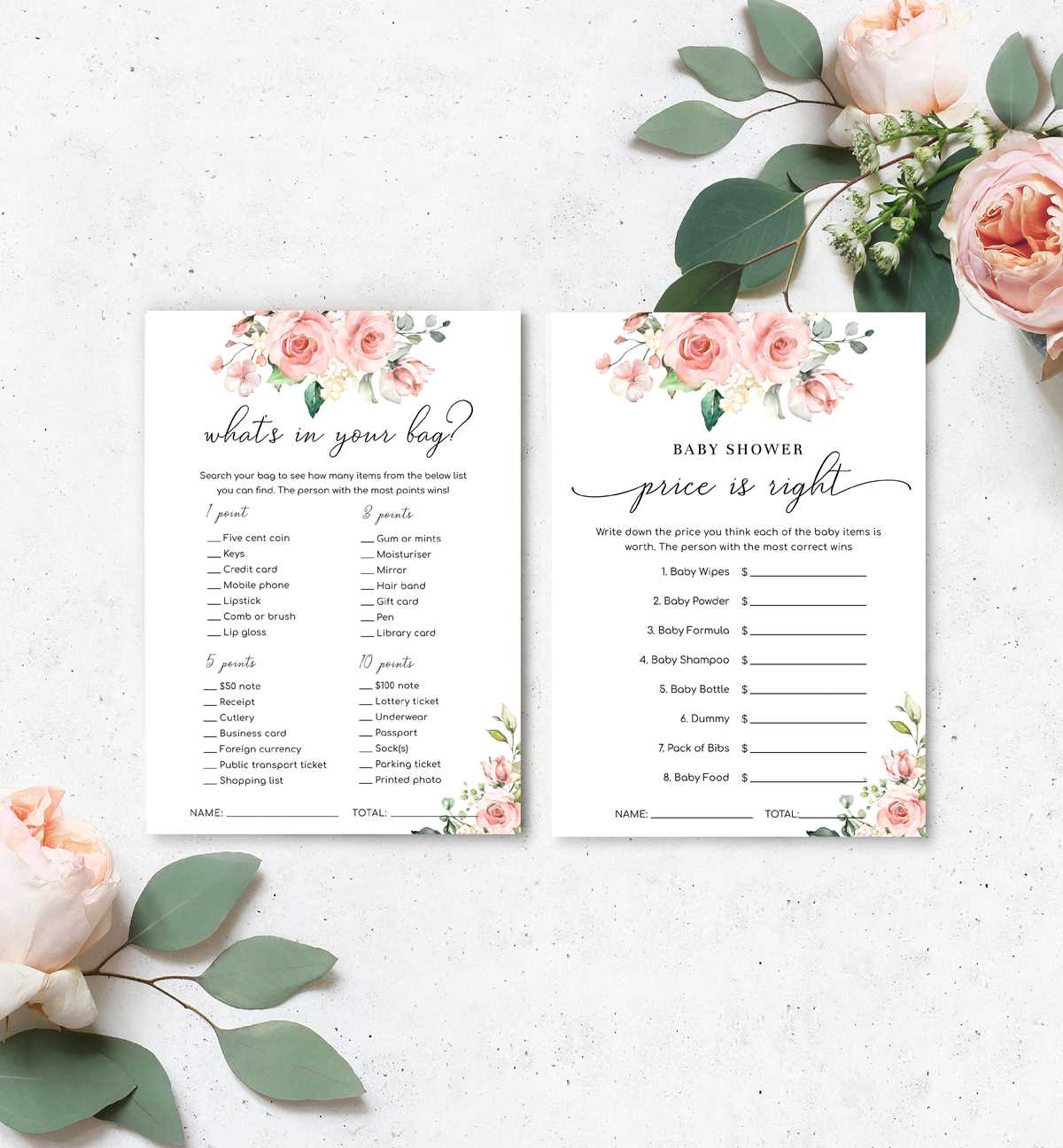 bridal shower word scramble free printable