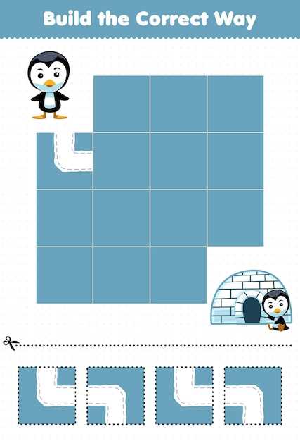 build a penguin printable build a penguin printable