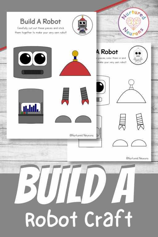 build a robot printable build a robot printable