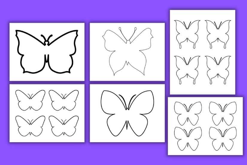 butterfly printable template free butterfly printable template free