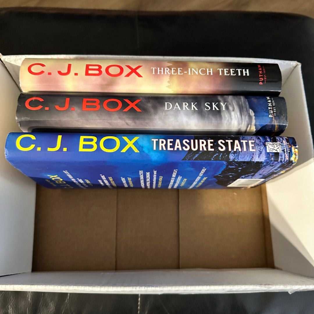 c.j. box books in order printable list