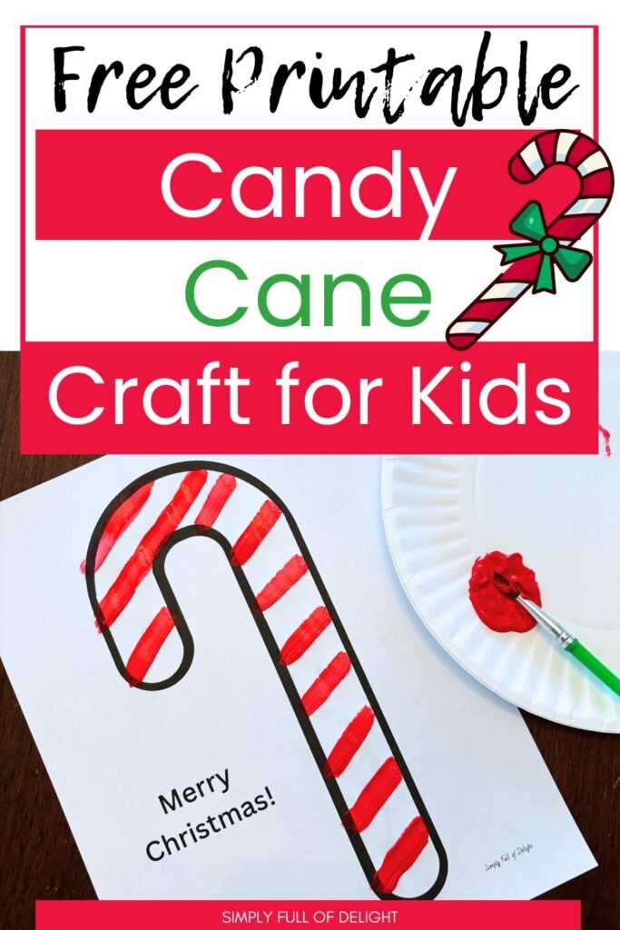 candy cane cutouts printable candy cane cutouts printable