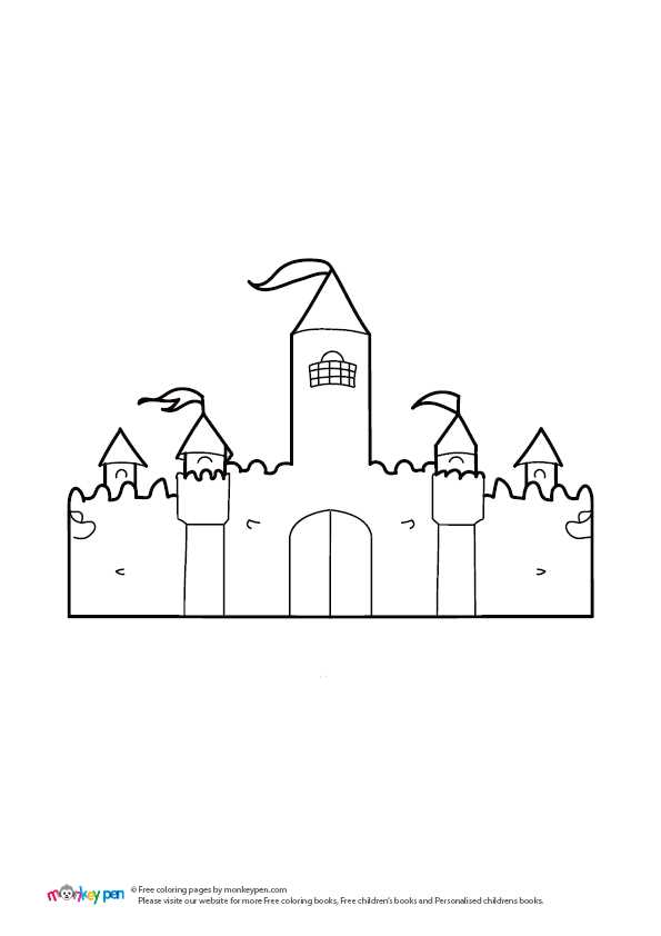 castle coloring pages printable castle coloring pages printable