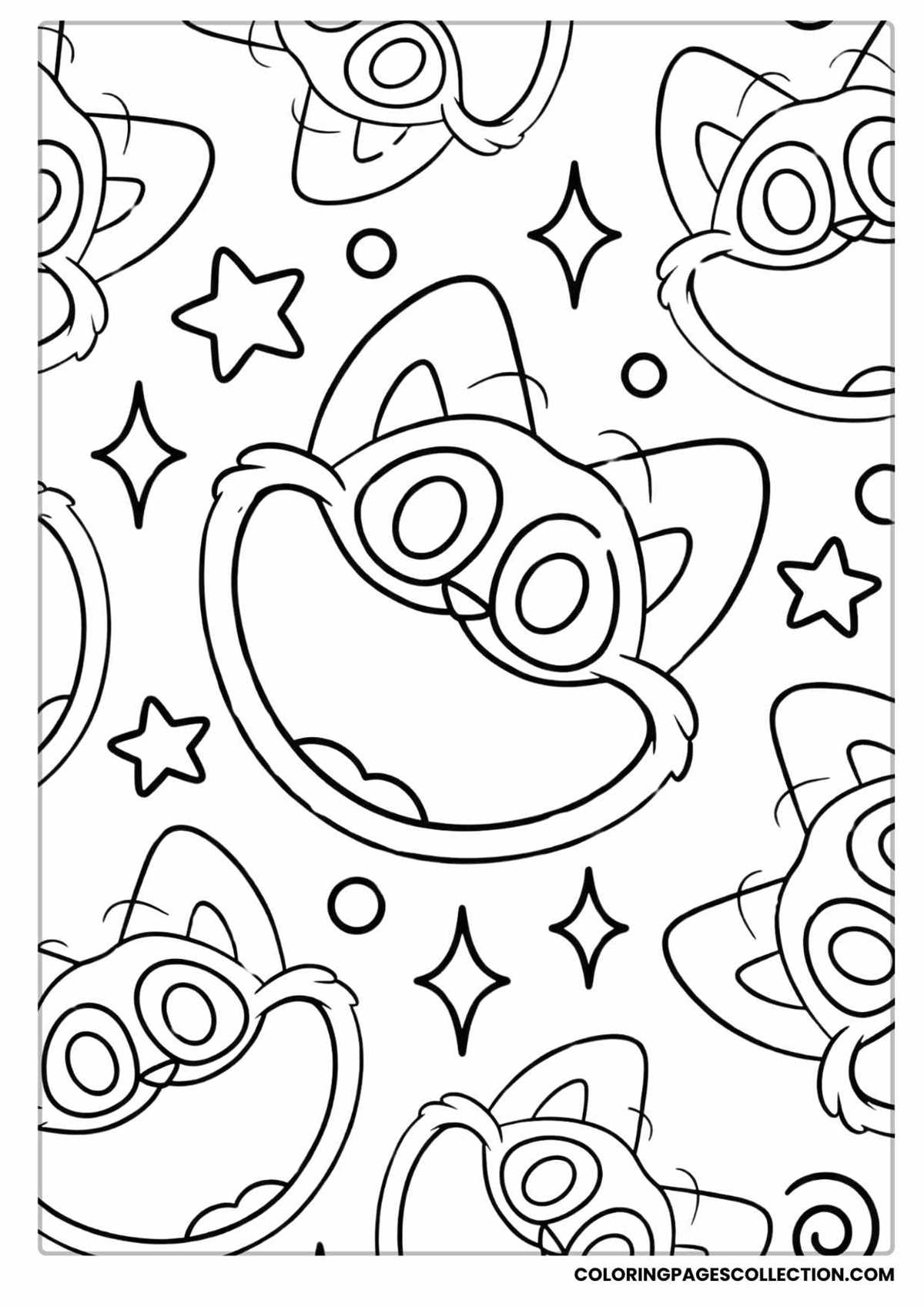catnap coloring page printable