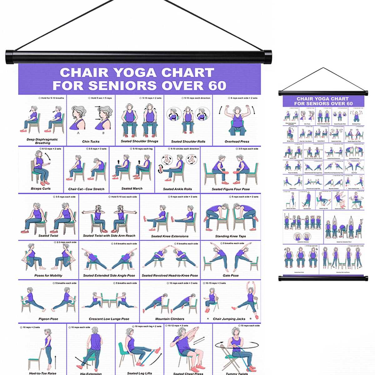 chair yoga printable chart free chair yoga printable chart free