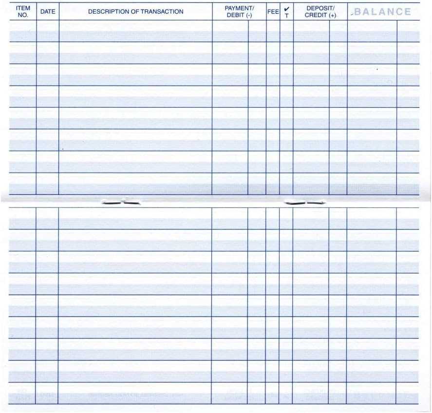 check registers printable check registers printable