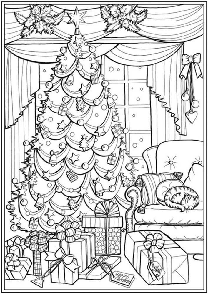 christmas adult coloring pages printable christmas adult coloring pages printable