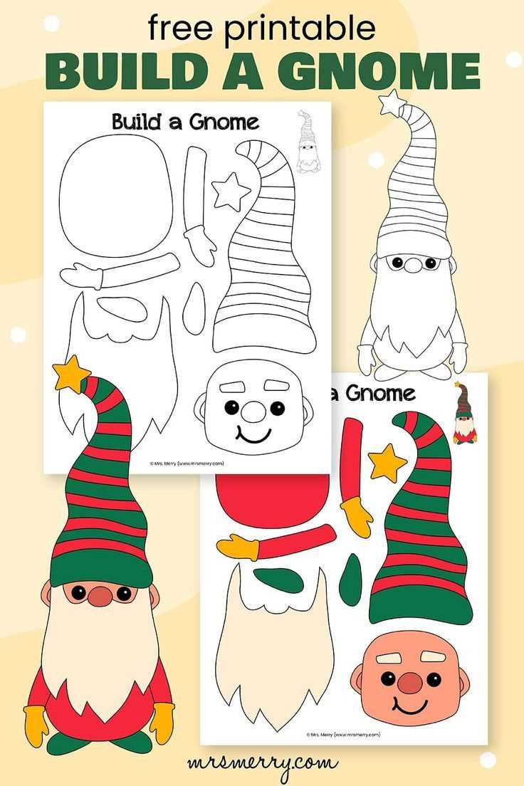 christmas gnomes printable christmas gnomes printable