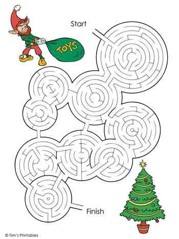 christmas printable mazes christmas printable mazes