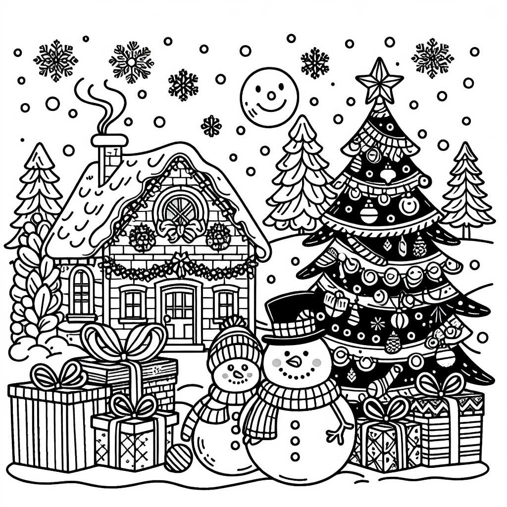 christmas printables coloring pages free