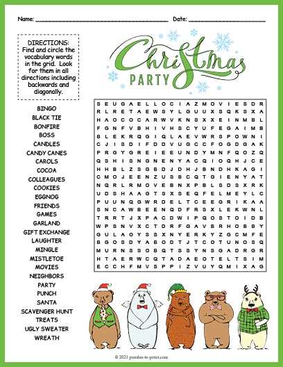 christmas puzzles printable