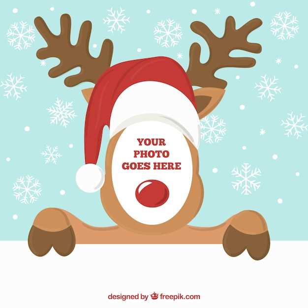 christmas reindeer printable