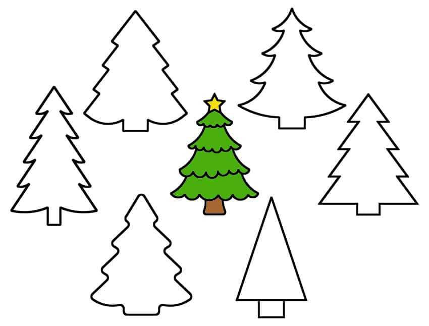 christmas tree decorations printable christmas tree decorations printable