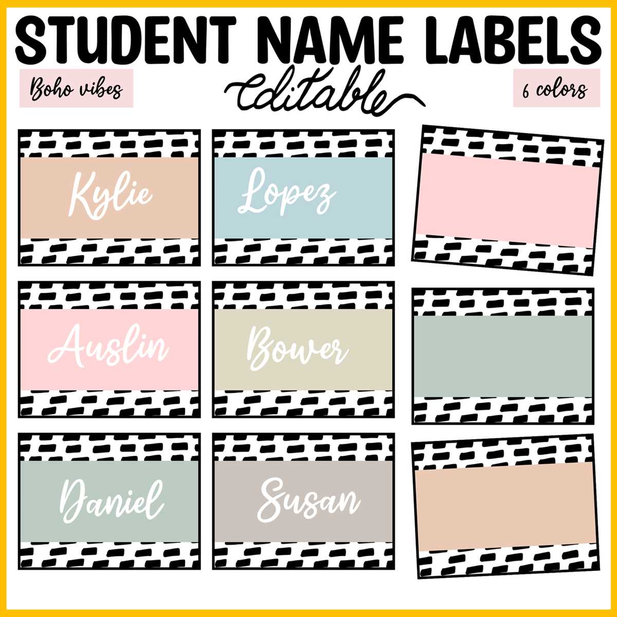 classroom name labels printable classroom name labels printable