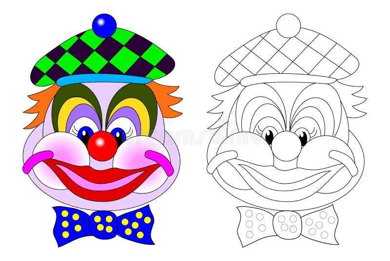 clown face template printable clown face template printable