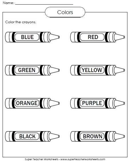 color word printables color word printables